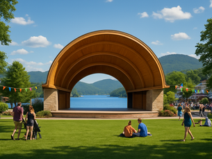 Lake George Dedicates the New Shepard Park Performance Stage with a Full Day of Free Live Music